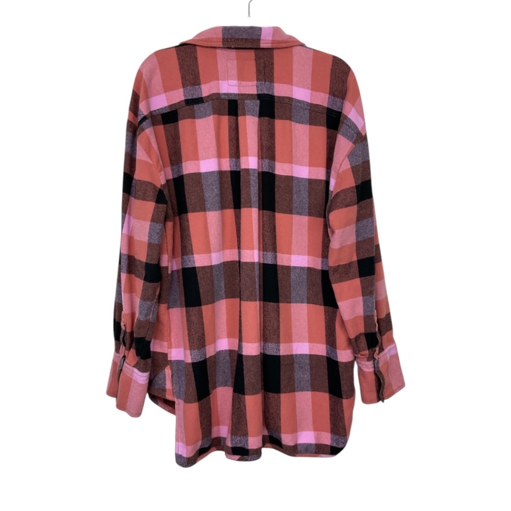 Free People Izzy Flannel Shirt Jacket - Picture 6 of 8
